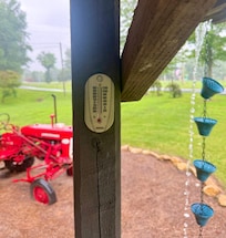 Front porch rockin in the rain.