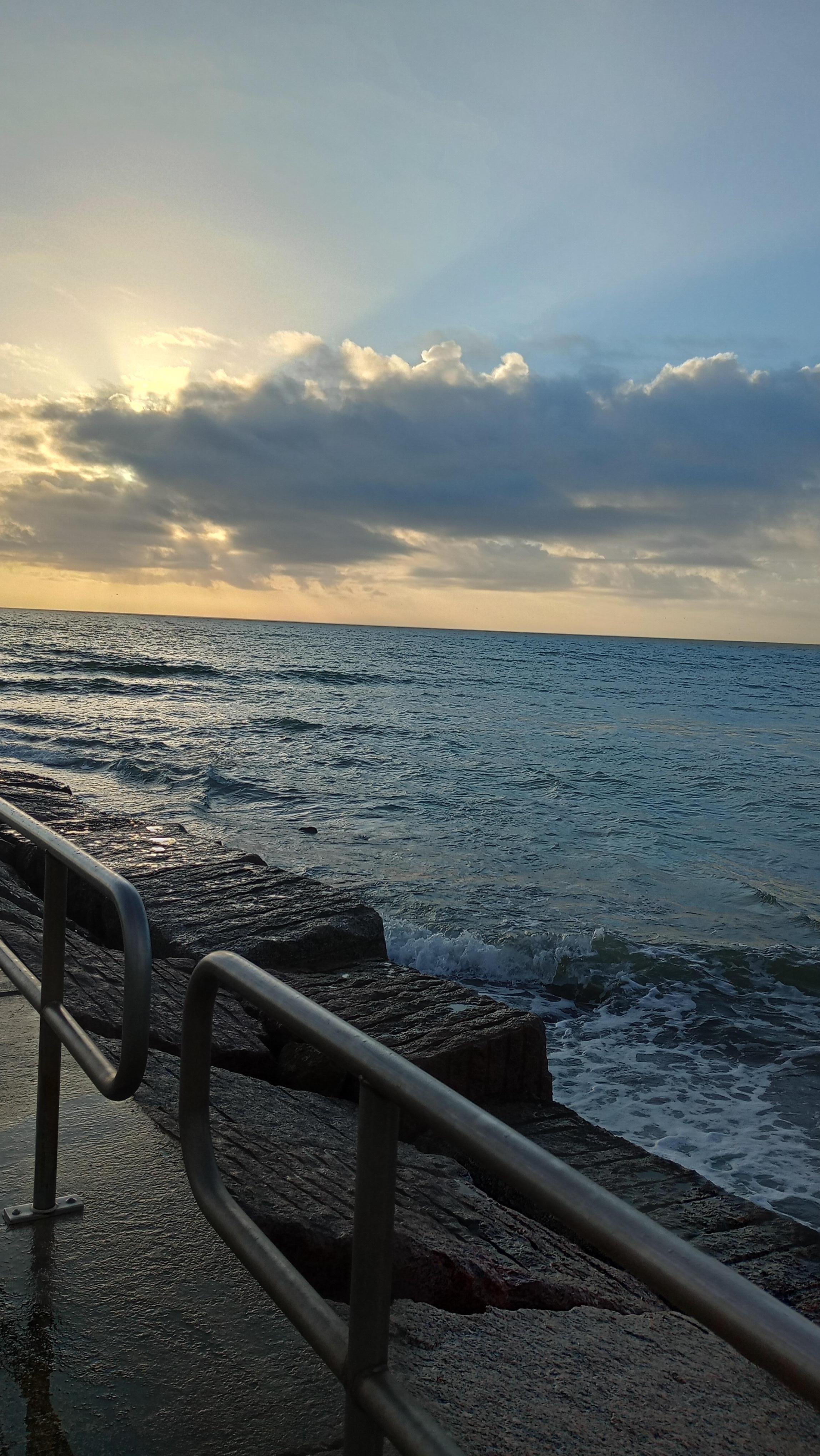 An 8 minute walk from residence to Ocean. Or a 4 minute car ride to public beach parking.  