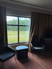 View from our room! Open the blinds and this was the view from our bed.