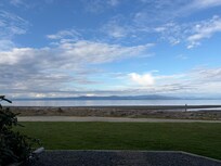 Our view while sitting on the patio.