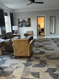 Suite is long. And quiet.