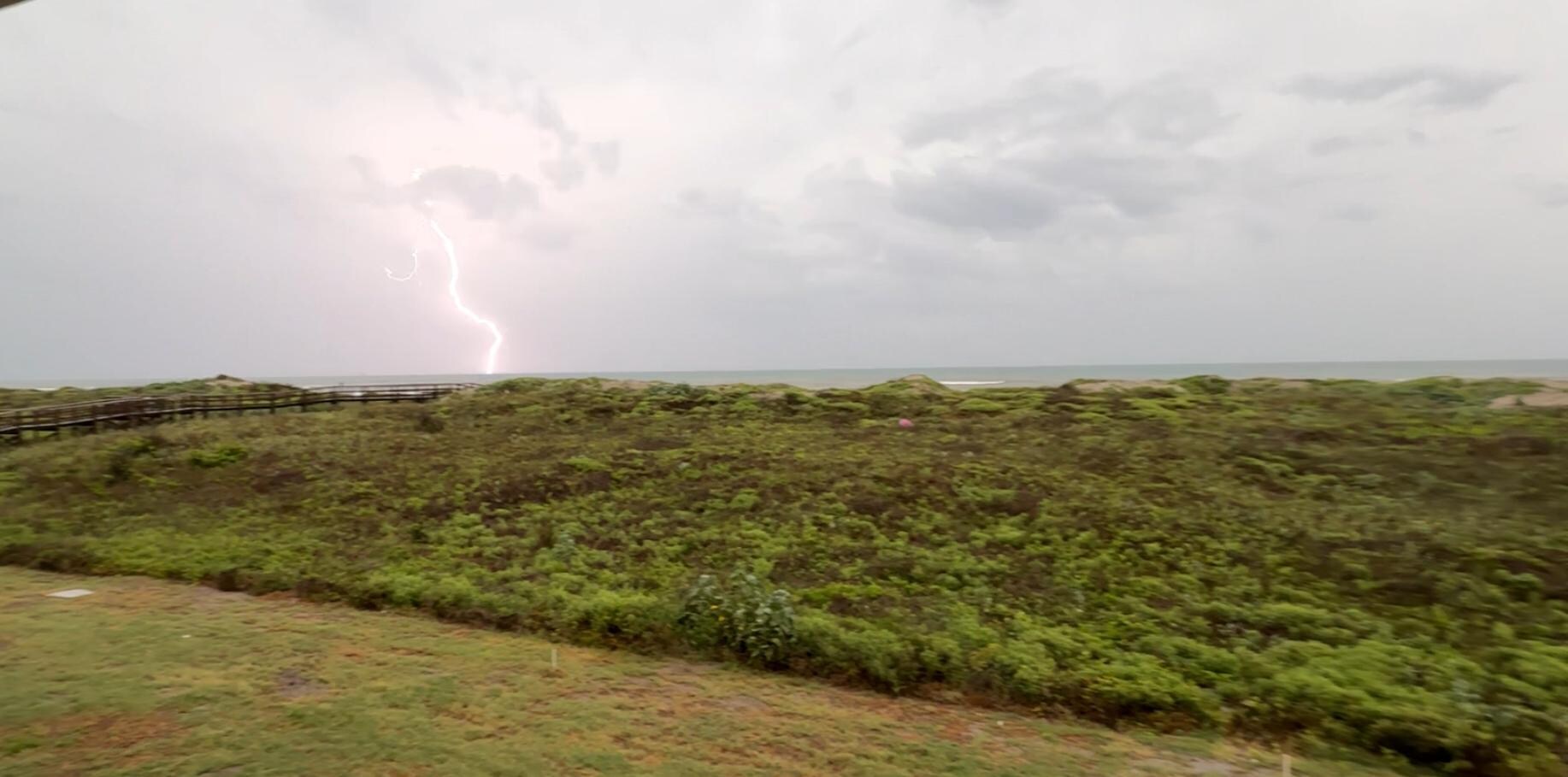 Morning Storm from balcony