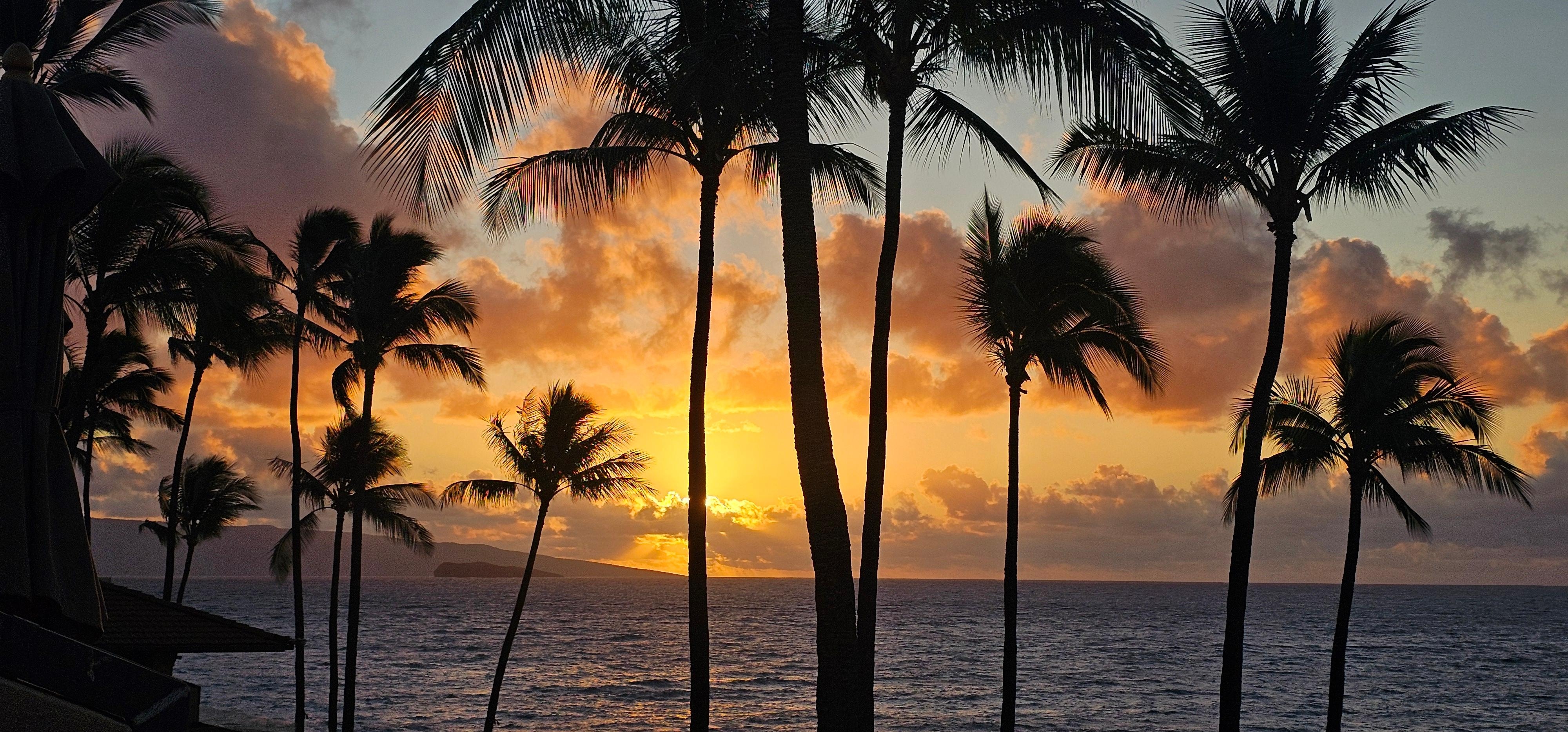 Taken from our lanai at E303