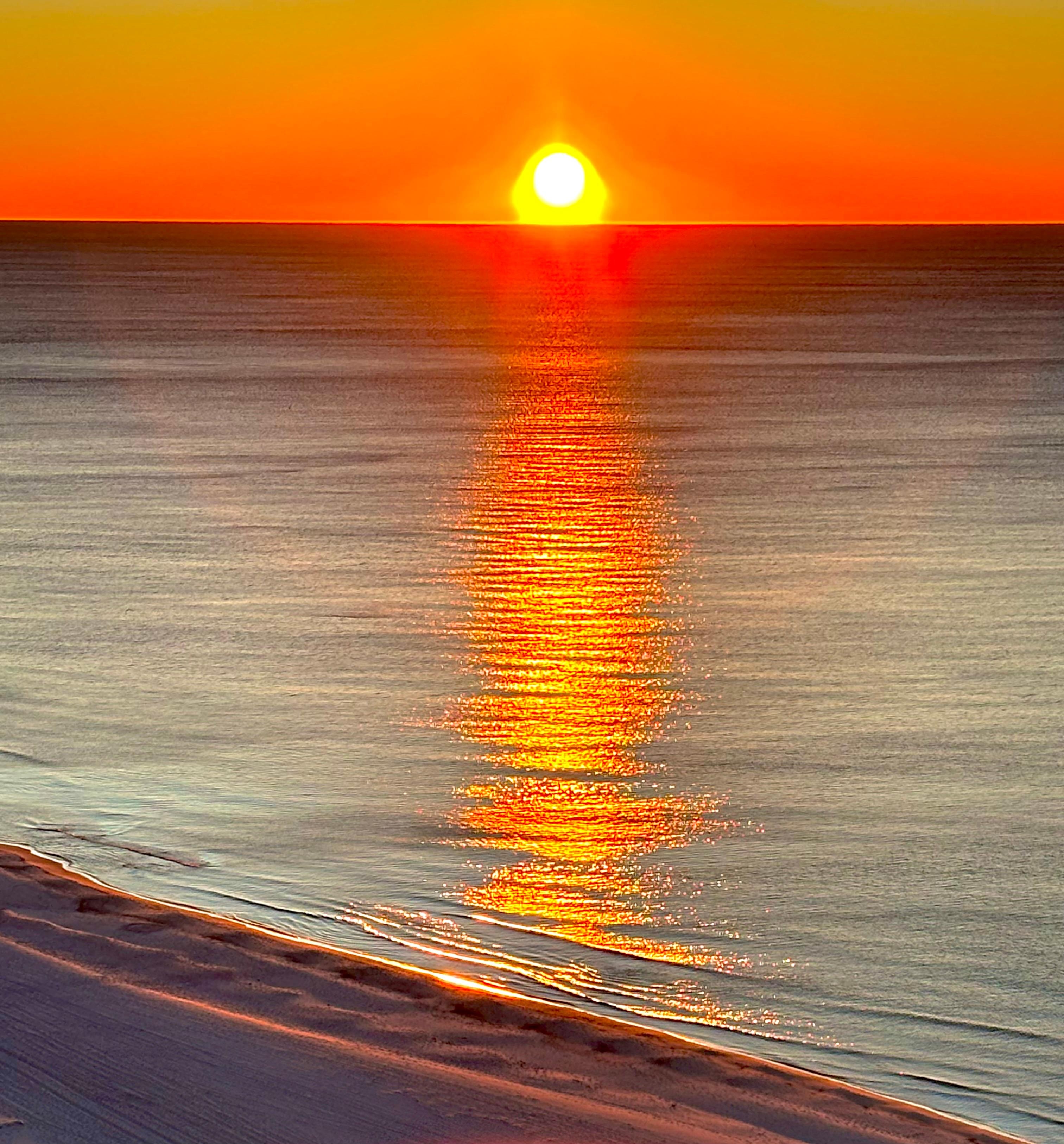 Sunrise from the condo