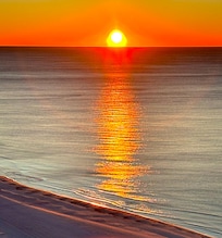 Sunrise from the condo