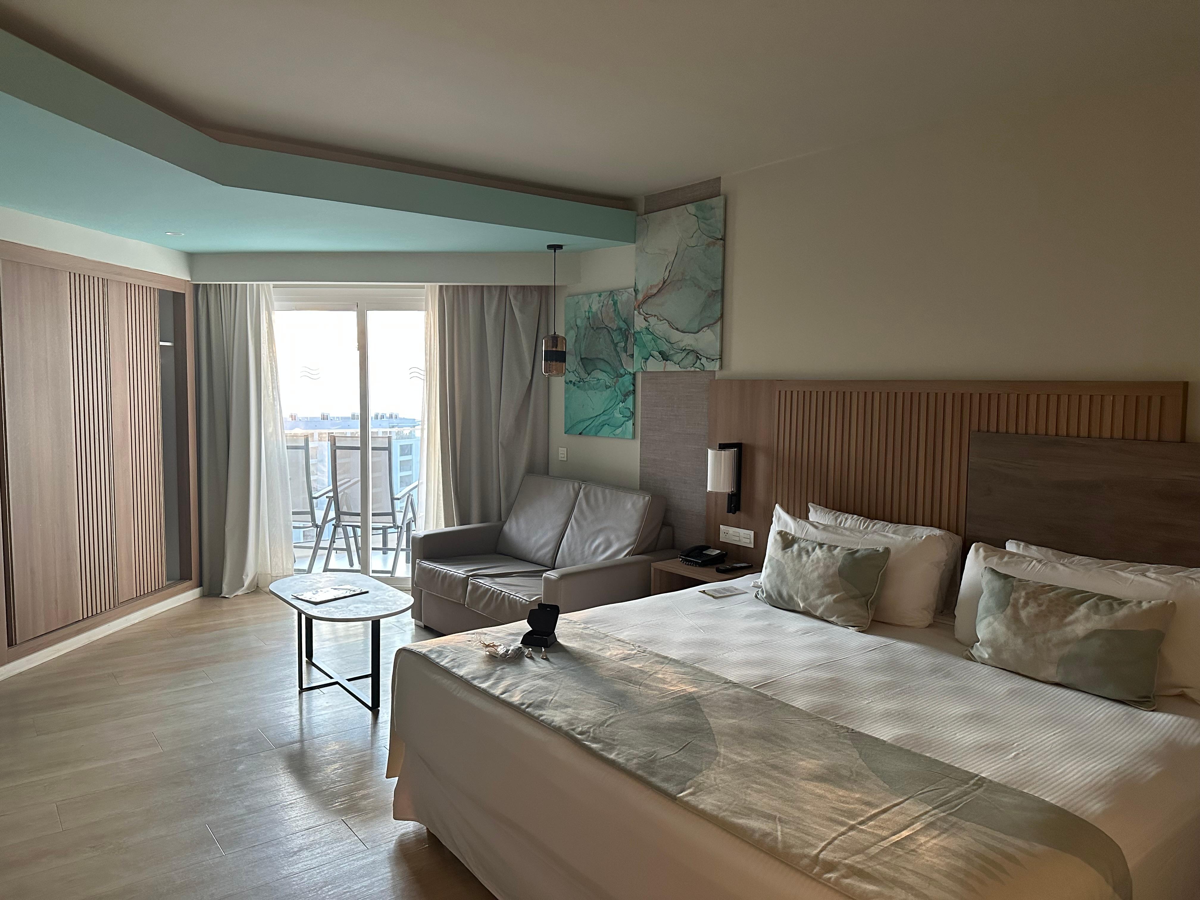 Room was spacious and clean