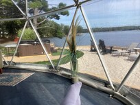 Breakfast with a view.