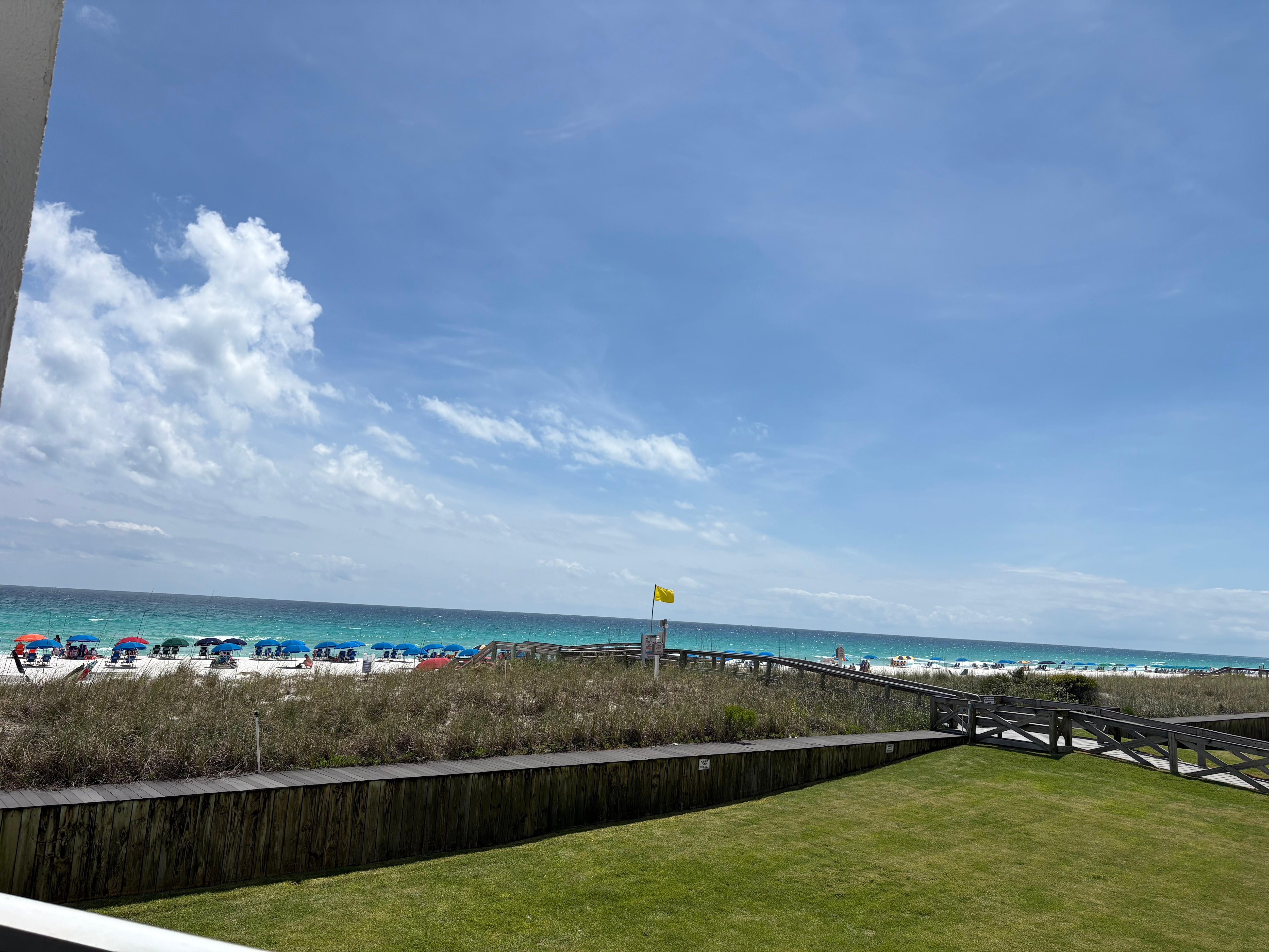 View from balcony