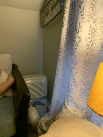 a/c unit with duct tape