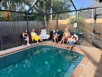 Pool was so clean and warm