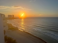 Sunrise from the balcony.