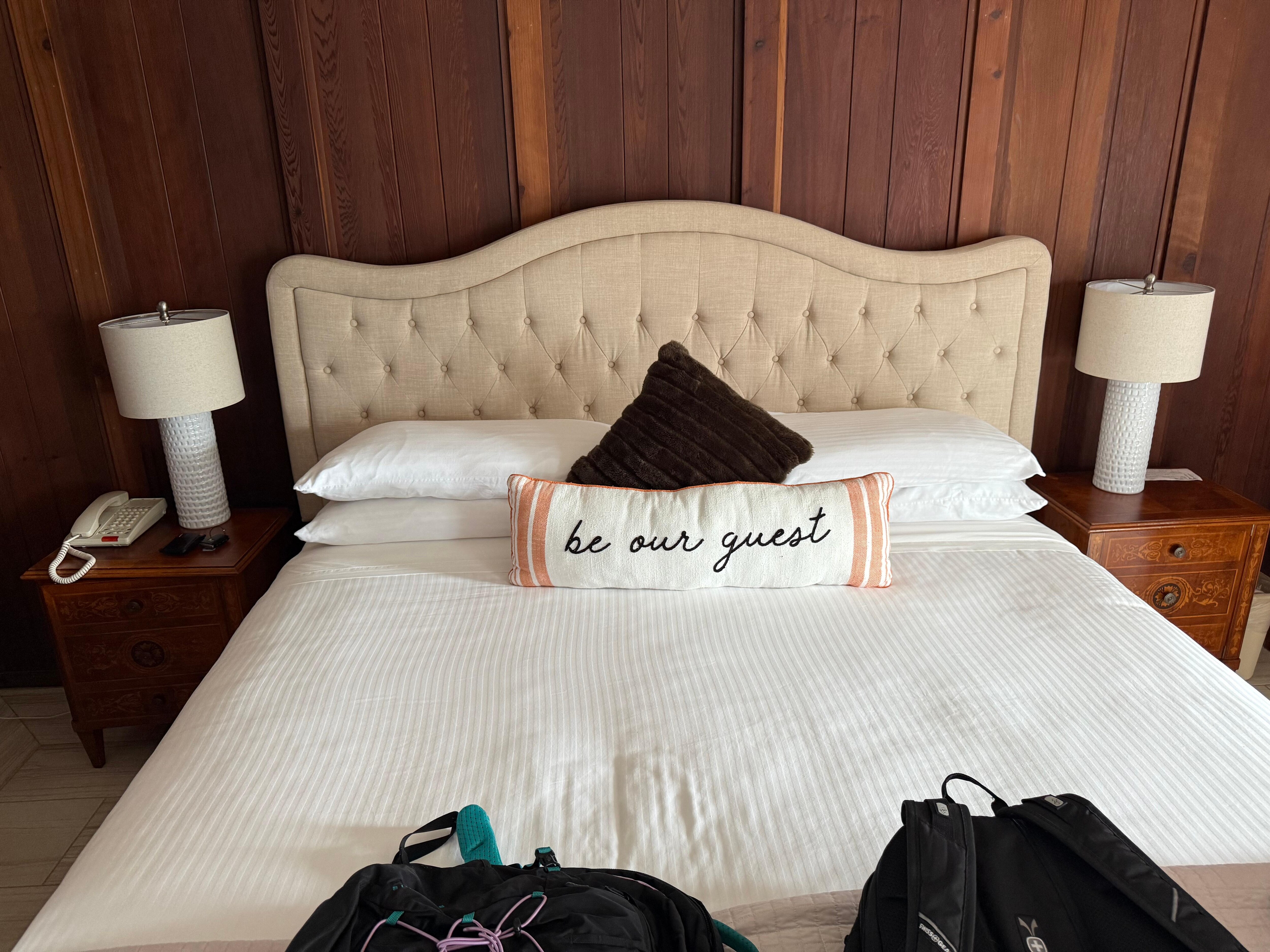 King bed