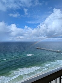 View from our balcony
