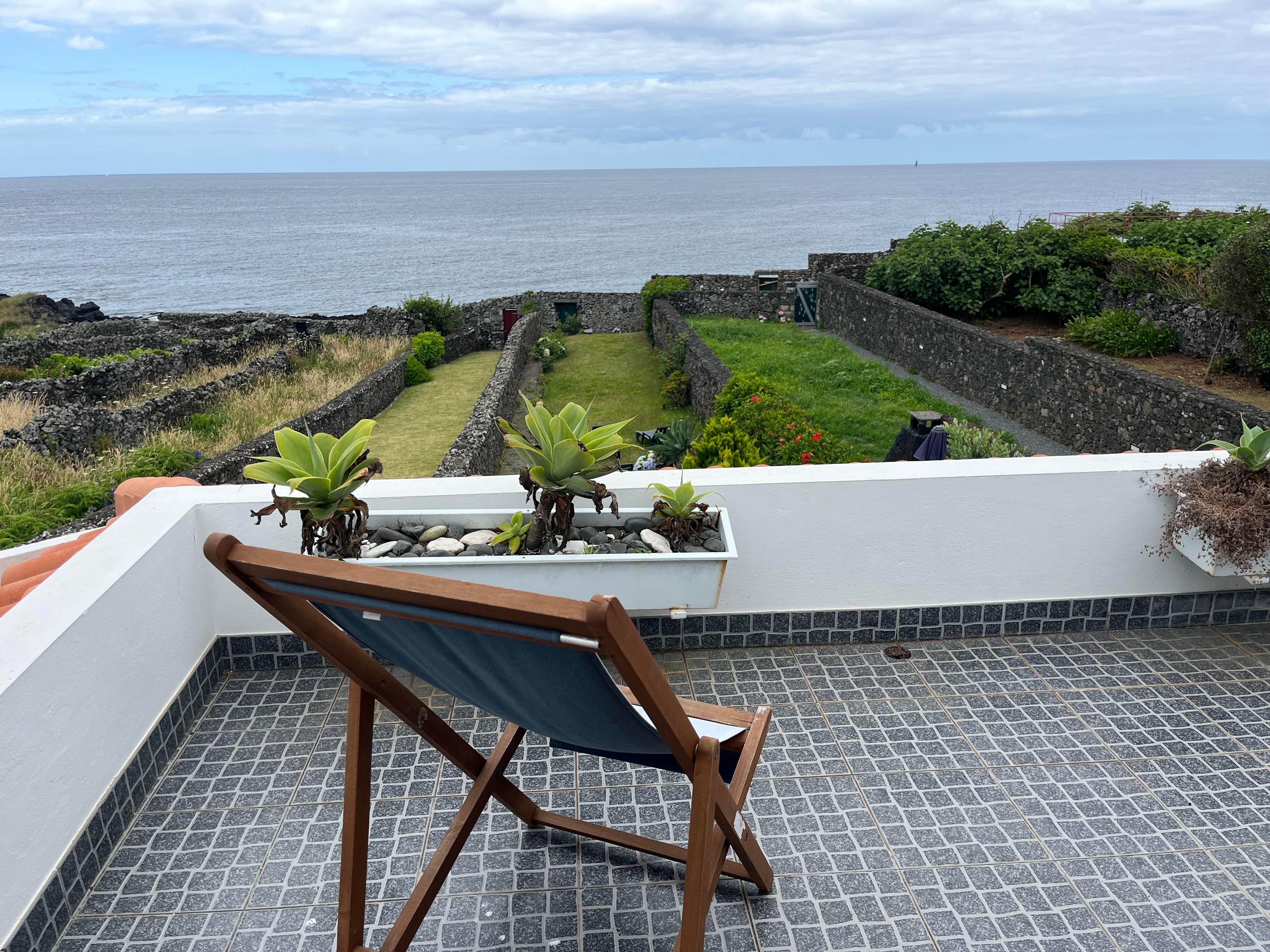 View from the upper floor bedroom.
