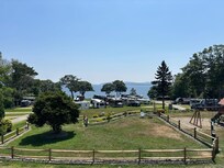 View from the apartment's deck