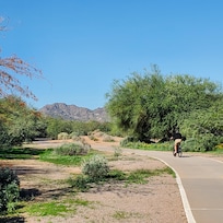 Across the canal, acessible