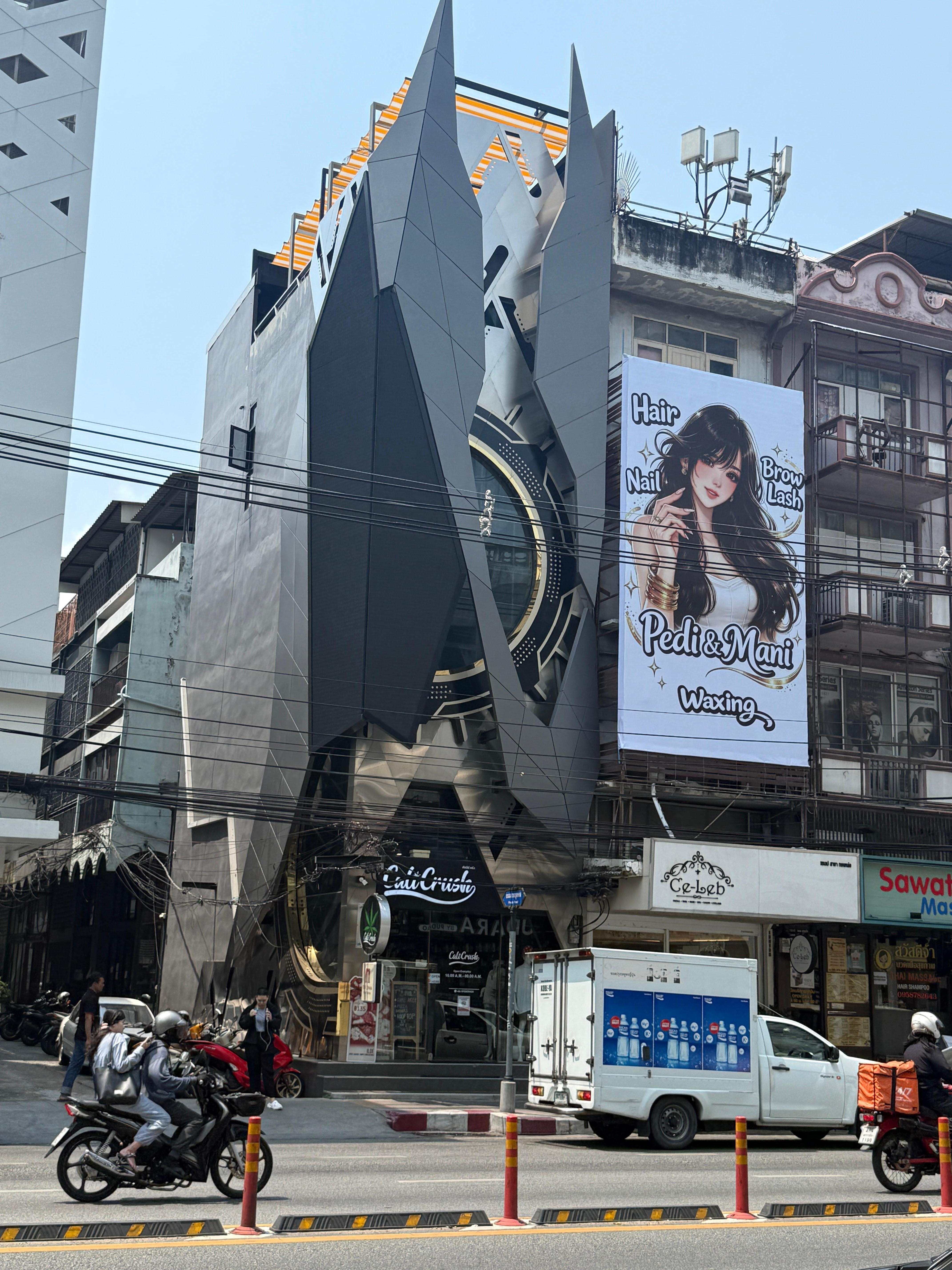 Nearby next to the hotel