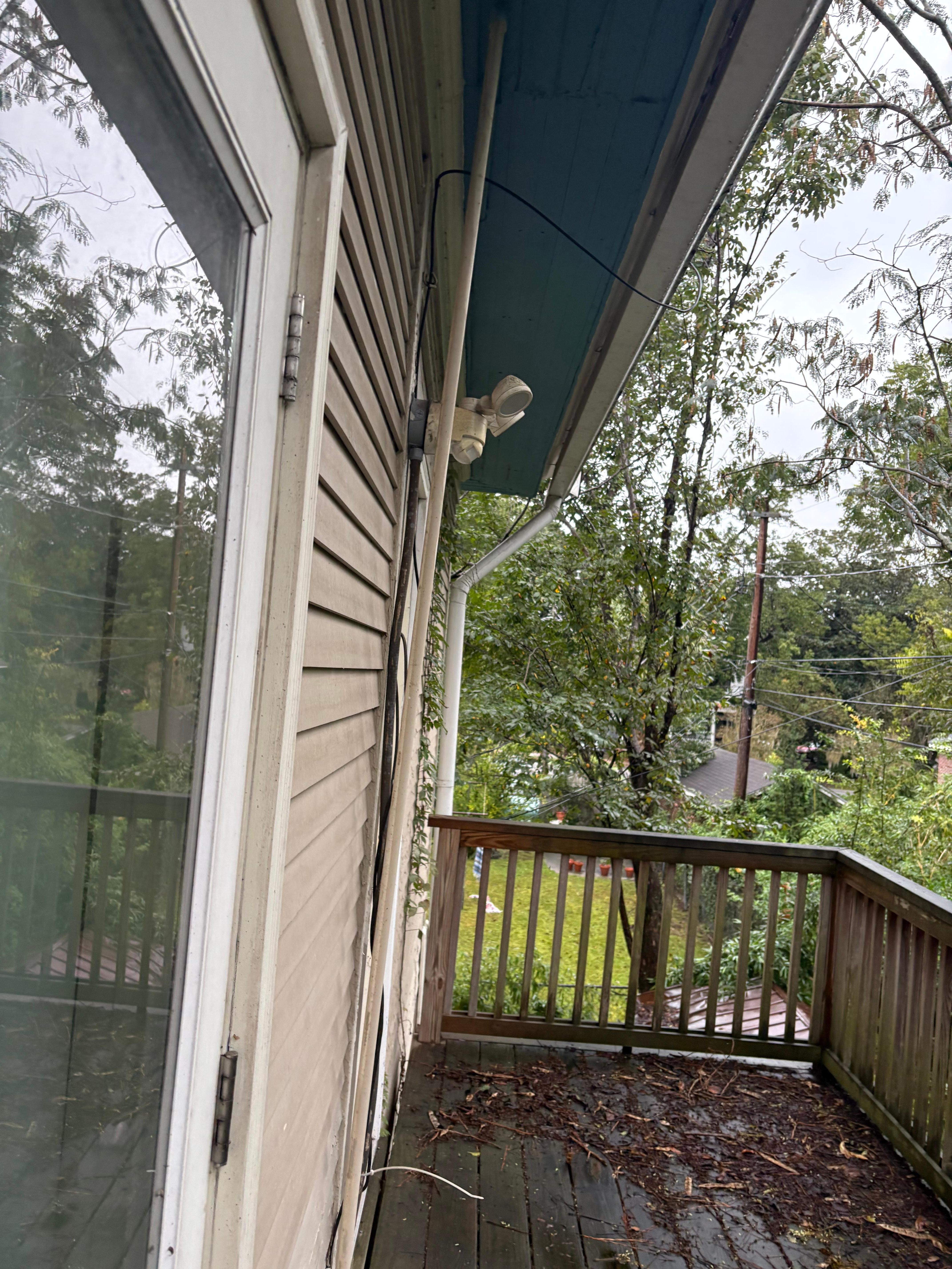 Security light that didn’t not come on. 