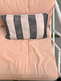 Faded cushions