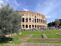 Walk to The Roman Coliseum