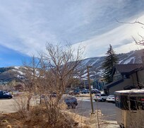 View from the deck off the bedroom.
