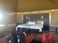 Camera molto ampia e ben arredata