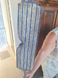 2nd floor had not been thoroughly dusted and mopped for awhile. WE did it since we had a toddler running around.