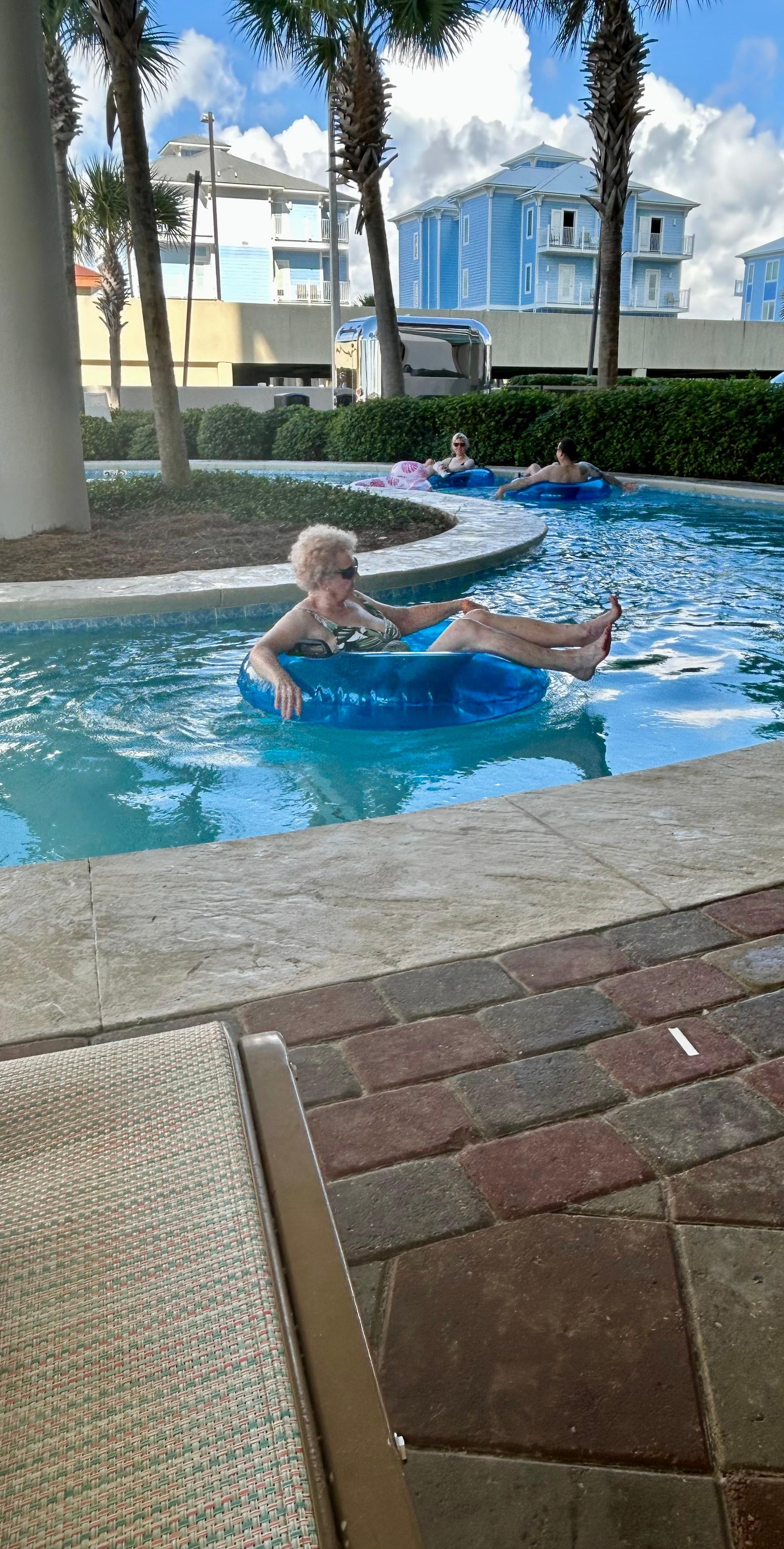 Mom and I loved the lazy river