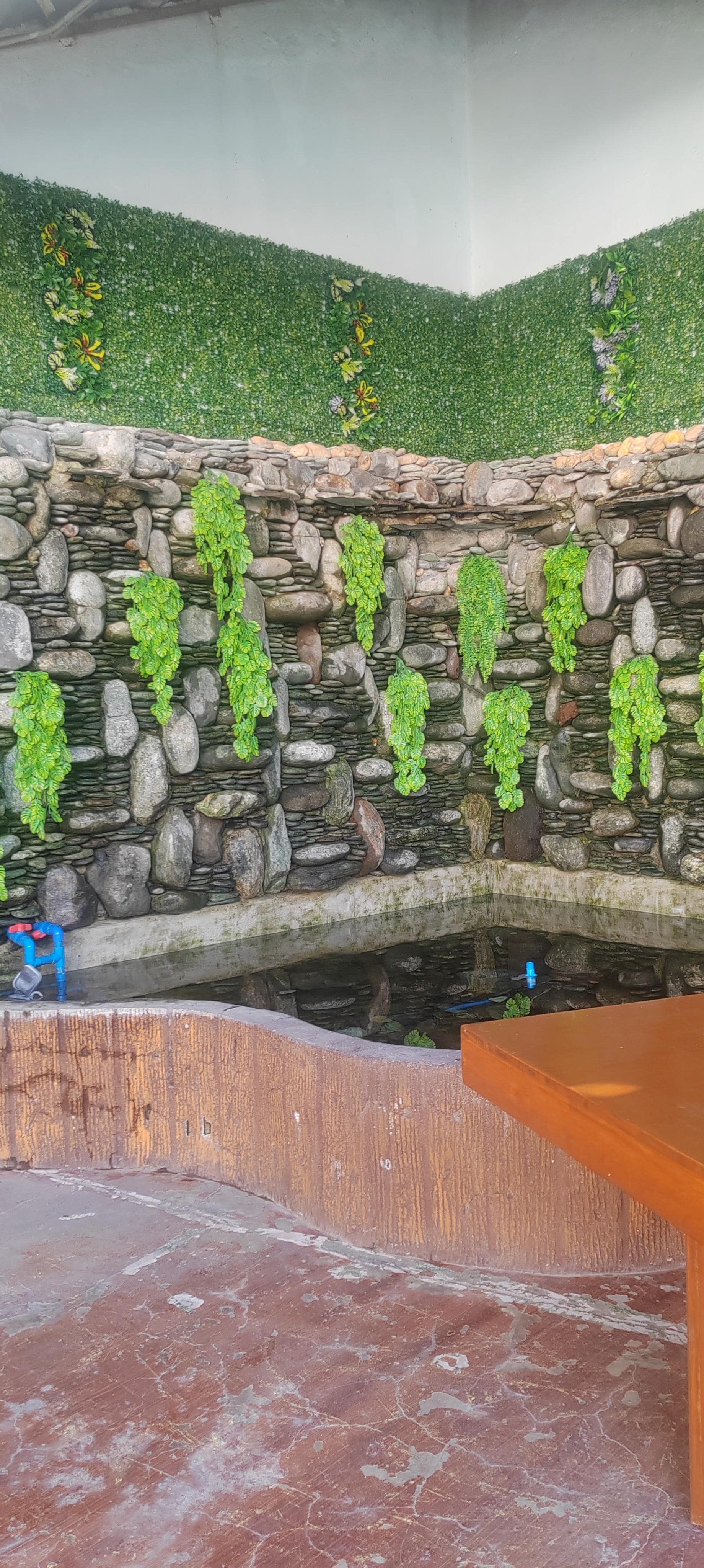 Water feature not switched on