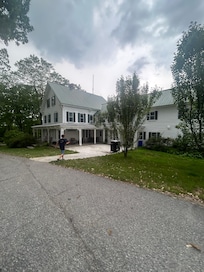 Side view of the house