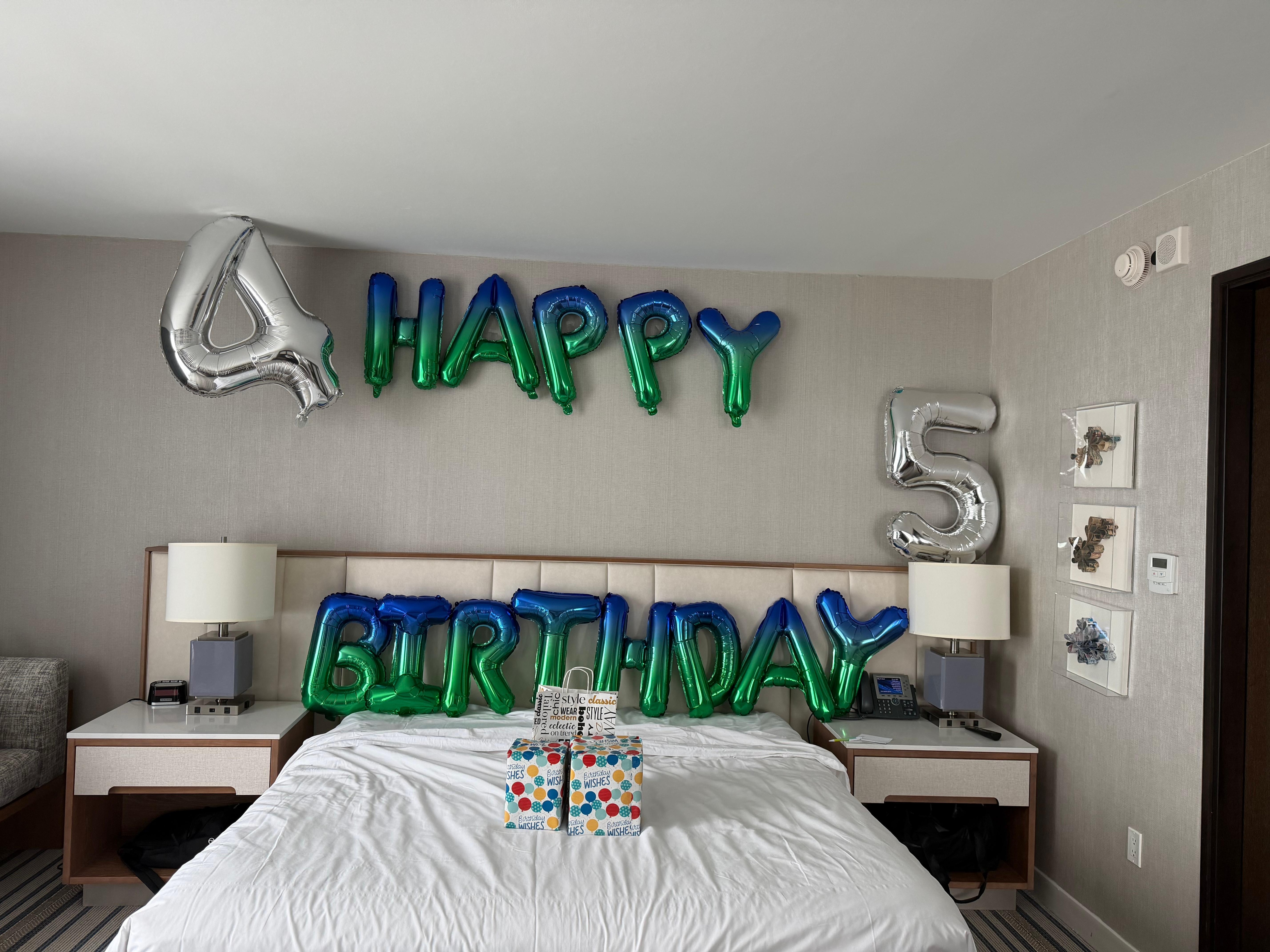 Ocean View King Suite bedroom area