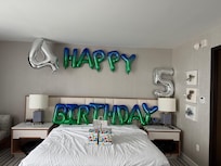 Ocean View King Suite bedroom area