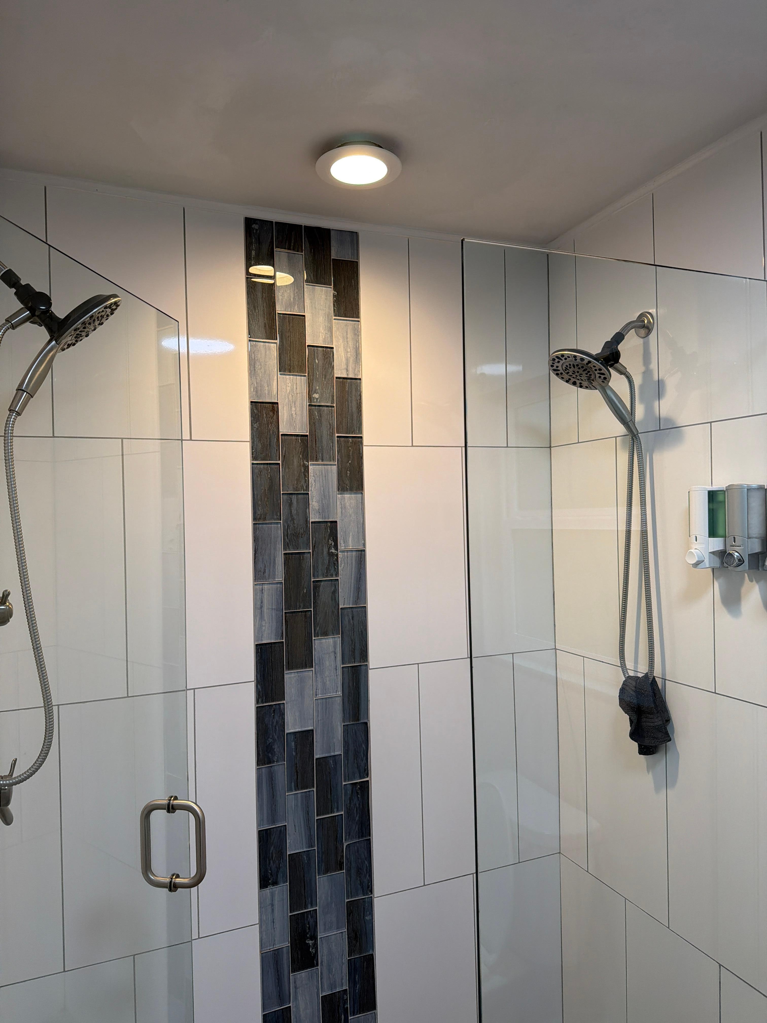 The best shower in the house. 