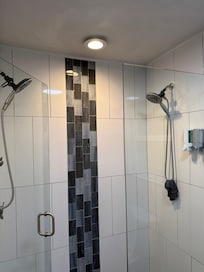 The best shower in the house.