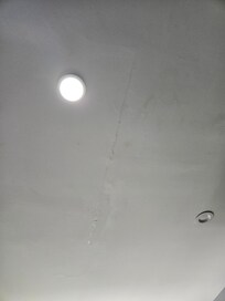 Leak from upstairs bathroom