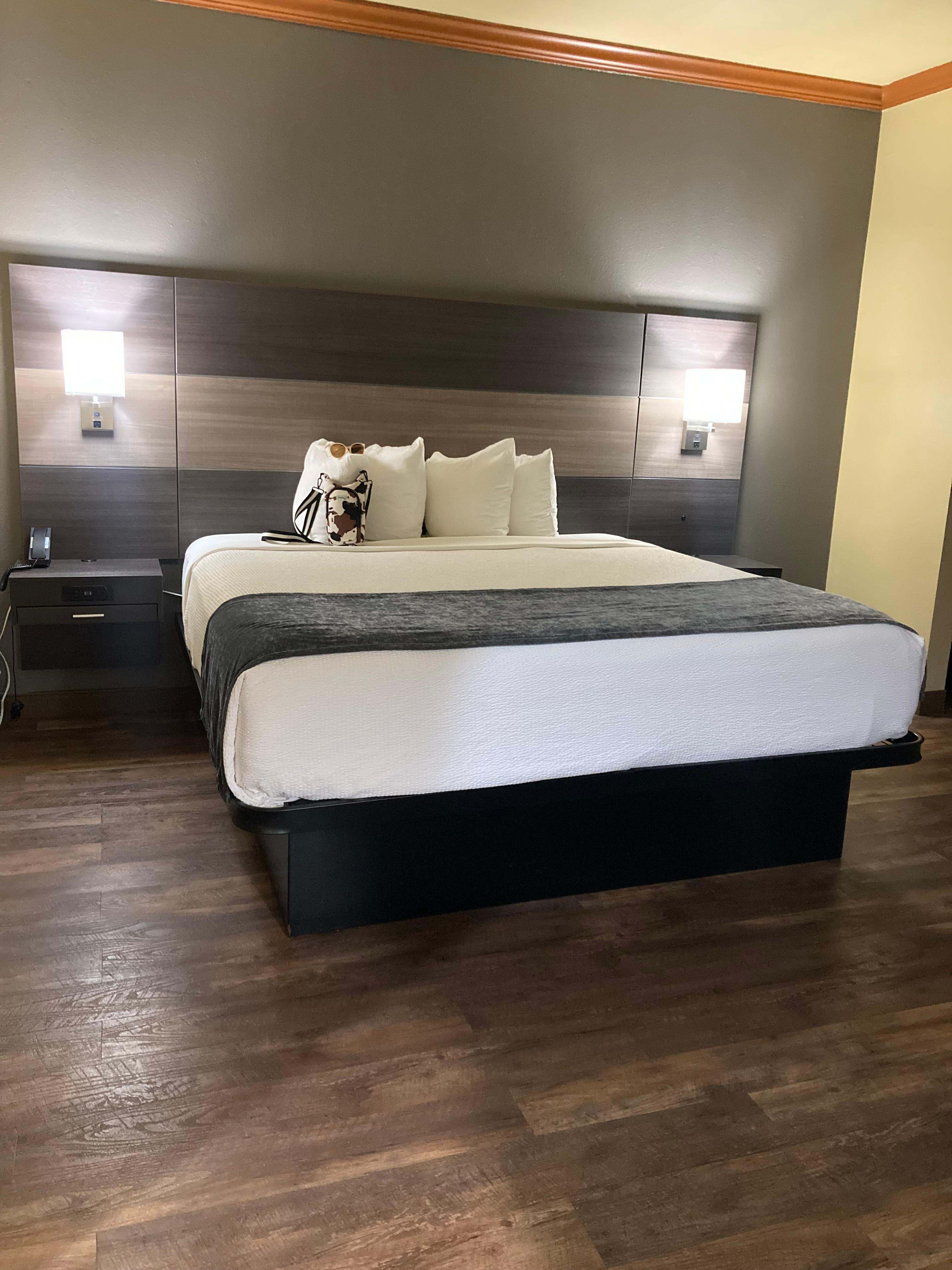 Nice big king size bed