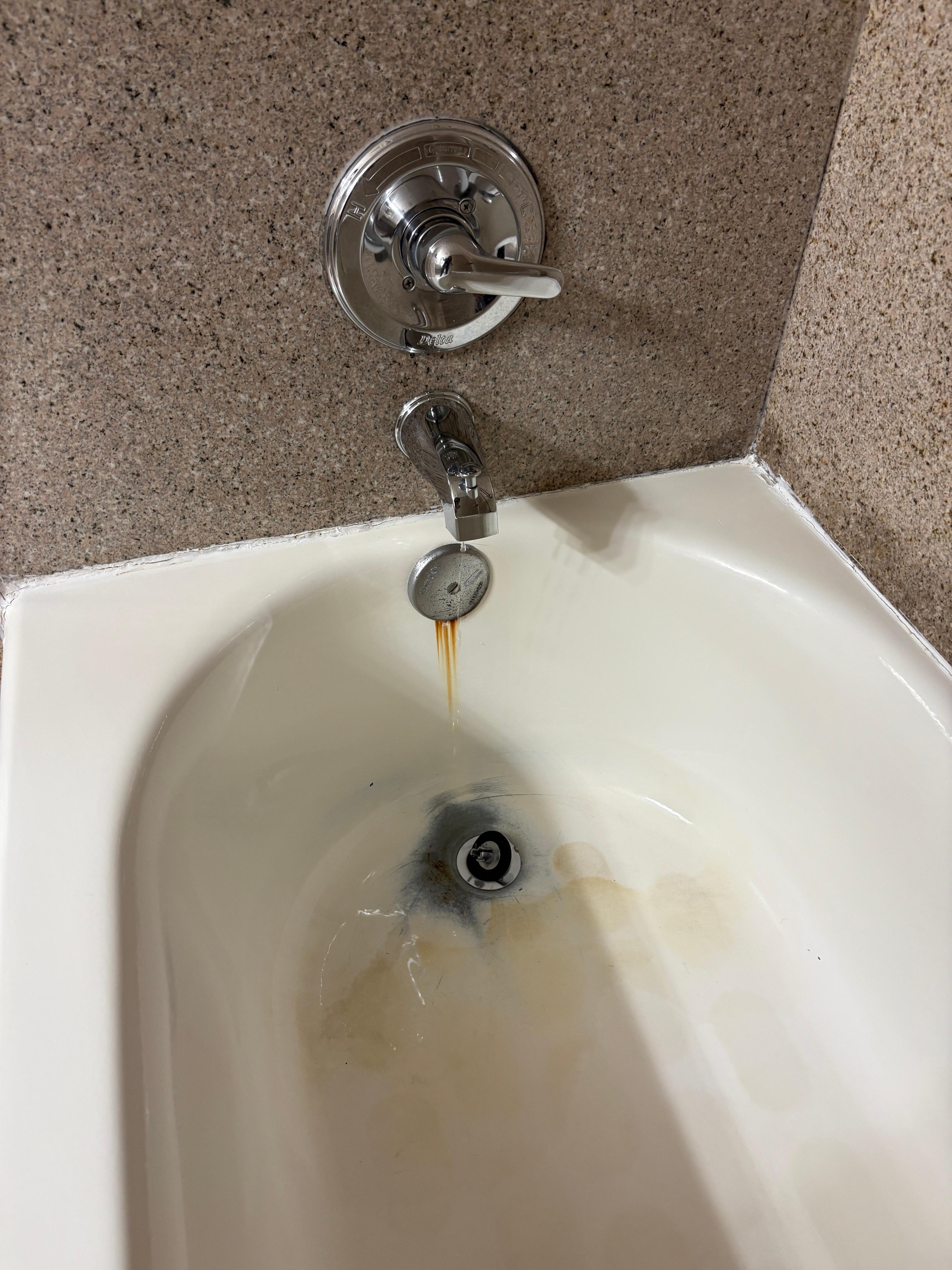 Bathtub dropped water all the time.  