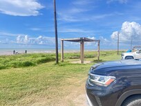 Parking but you need to purchase a beach permit for this area
