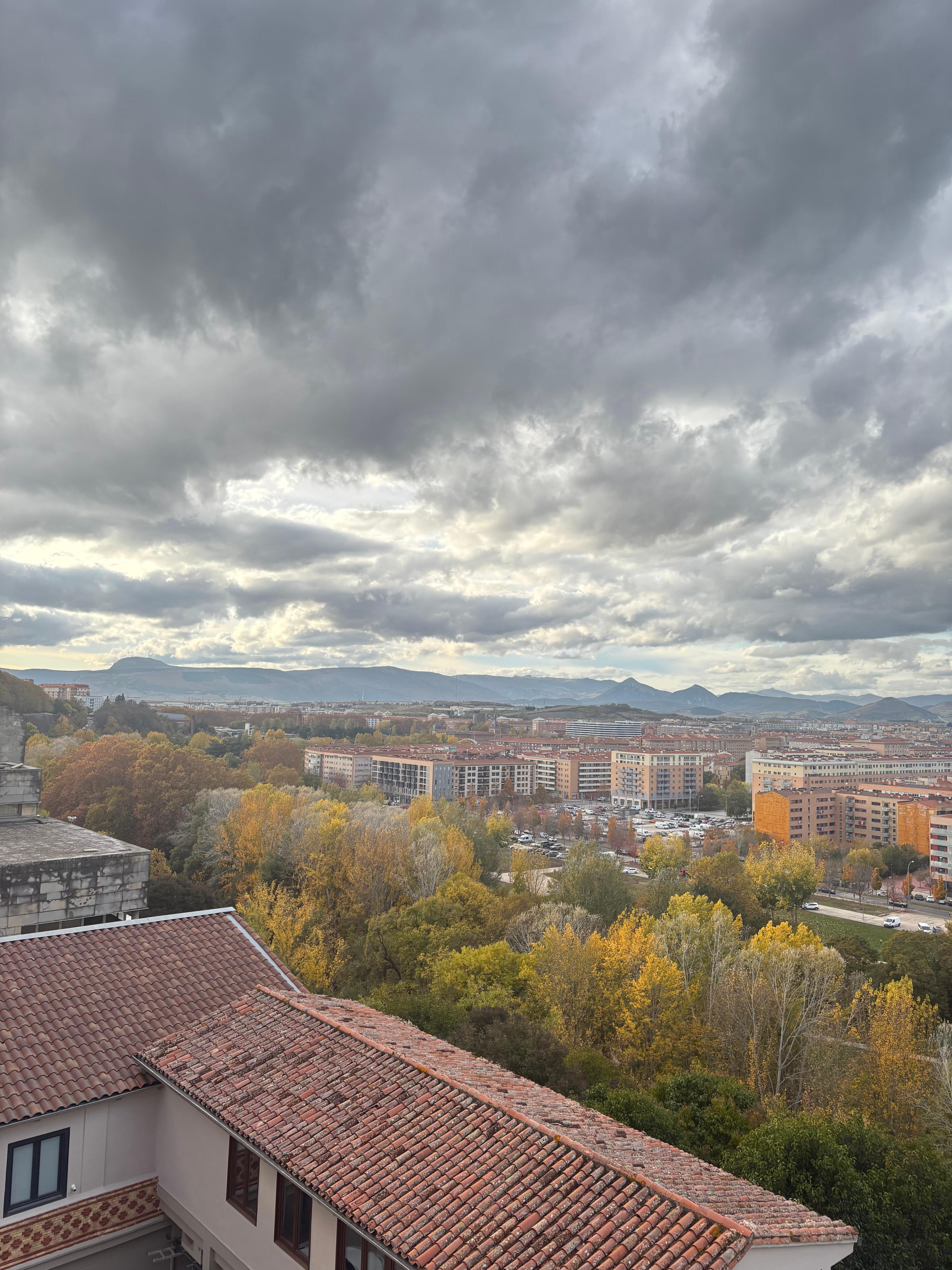 View from our balcony