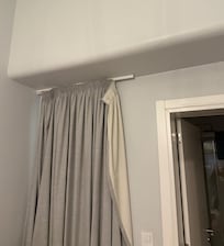 Fixtures are broken or hanging off the rails