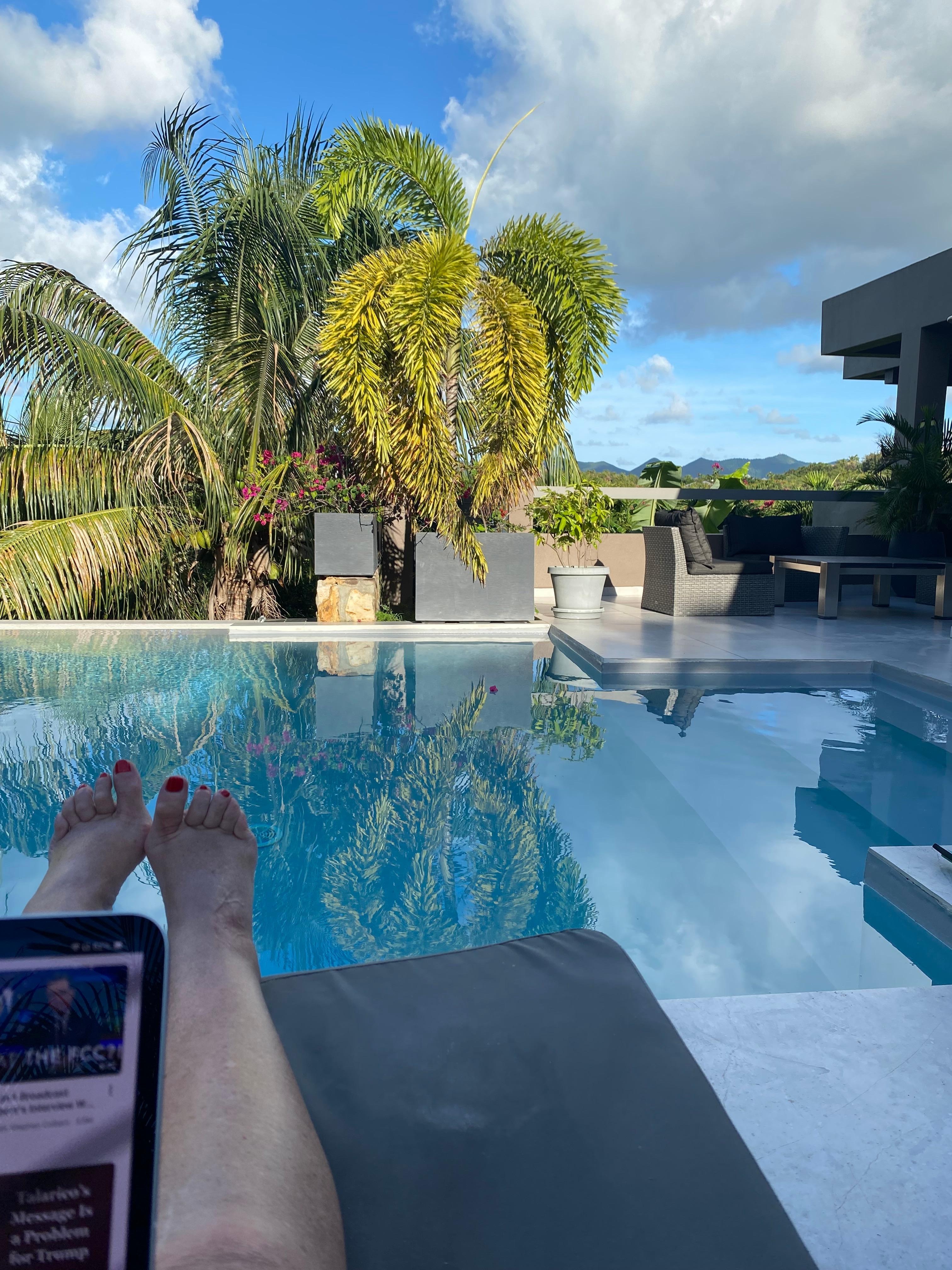 Plenty of outside seating and privacy