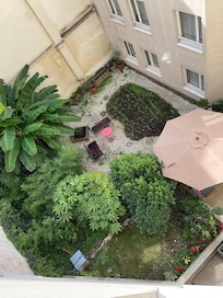 View of the inner courtyard