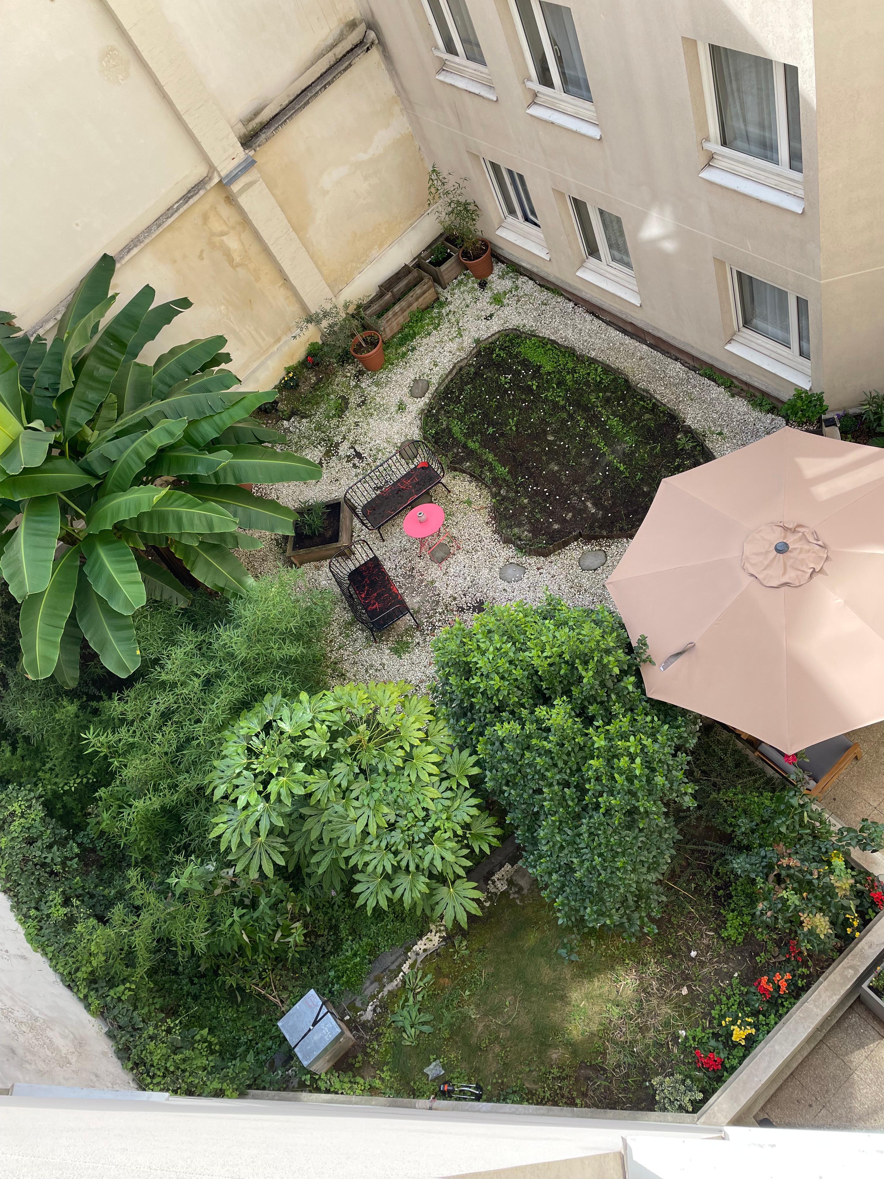 View of the inner courtyard