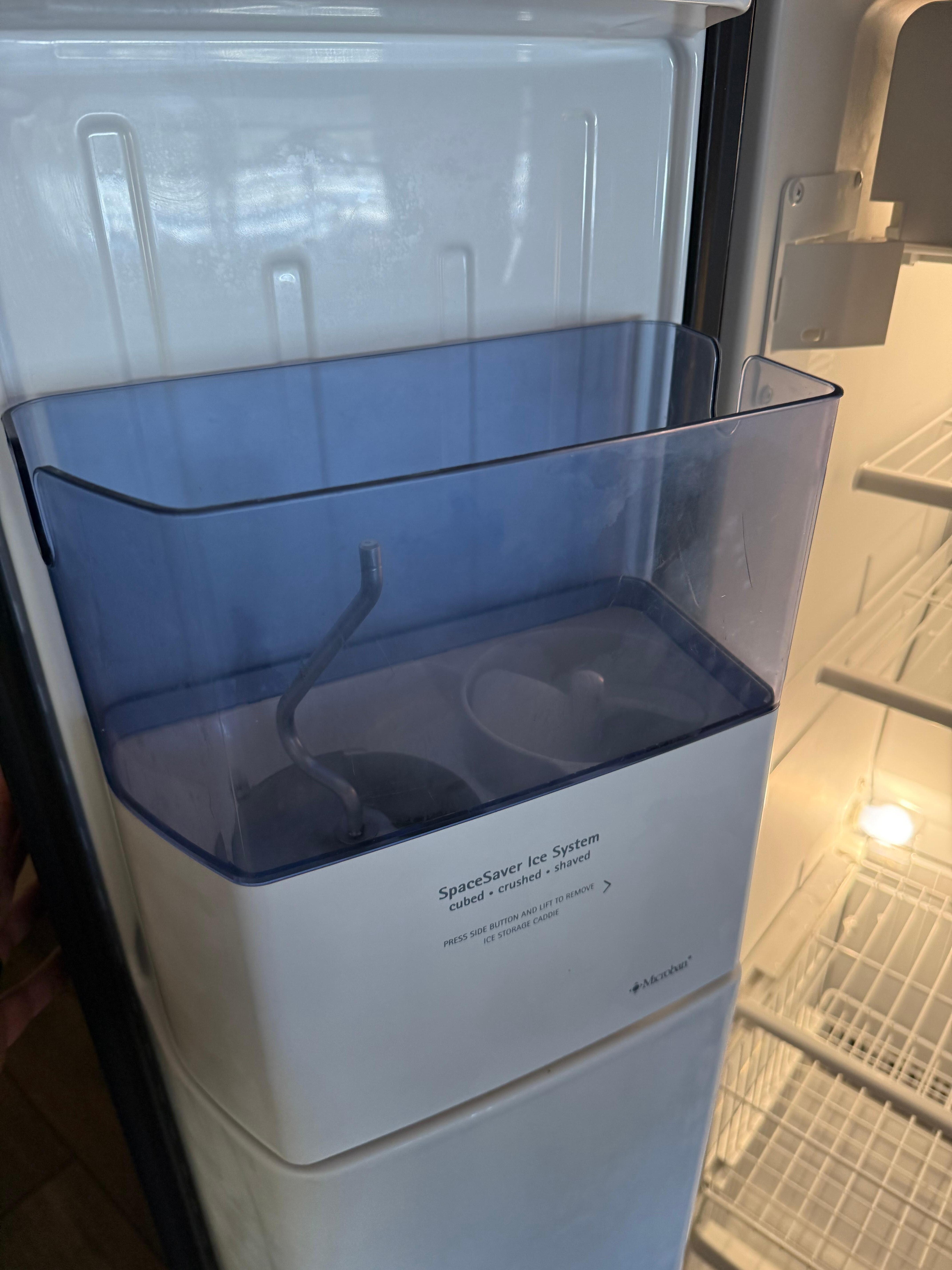 Fridge ice maker never worked