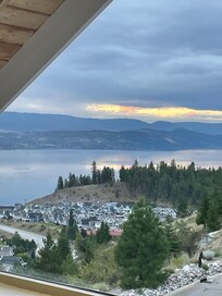 View from loft bedroom