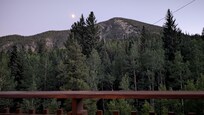 Beautiful views from the deck