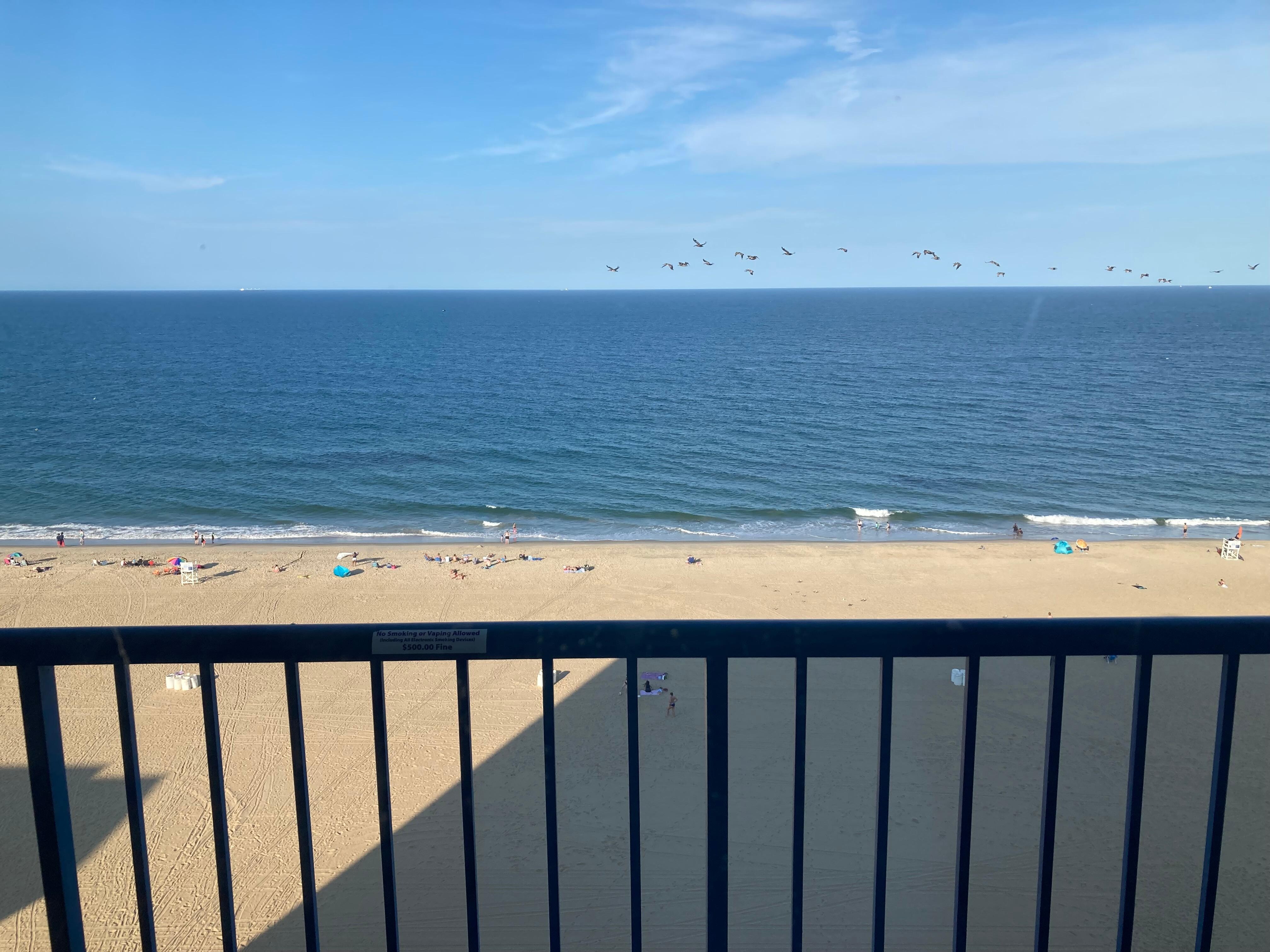 View from our room. 