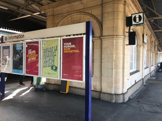 最寄りのst david駅です。