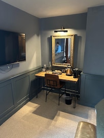 Desk in room