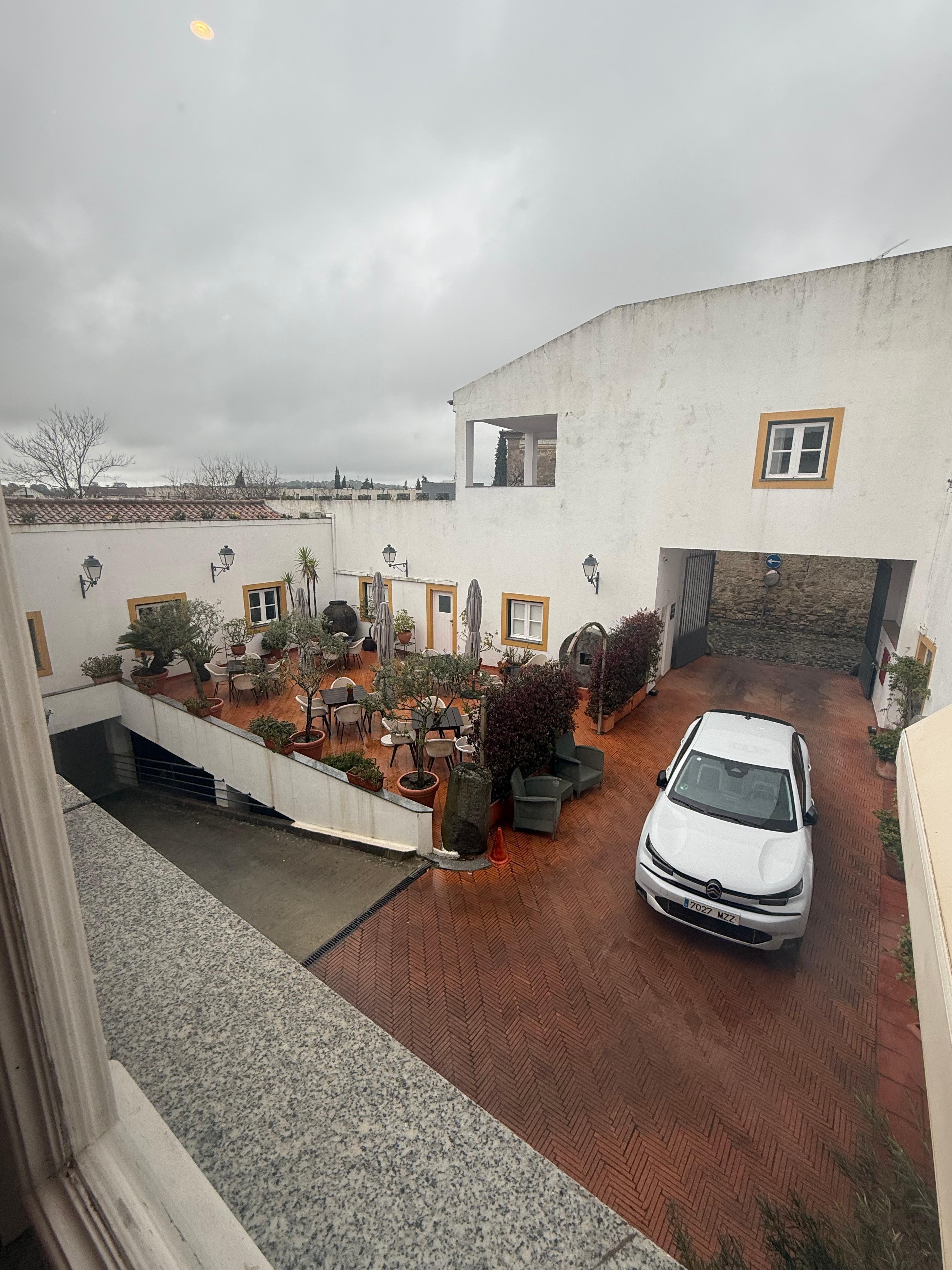 Parking underneath with a lift upstairs 